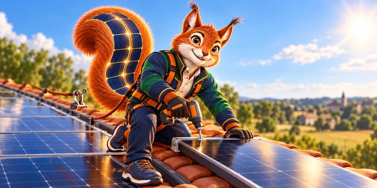 Panneaux solaires sur toiture : 15 m² pour 3 kWc, poids et démarches