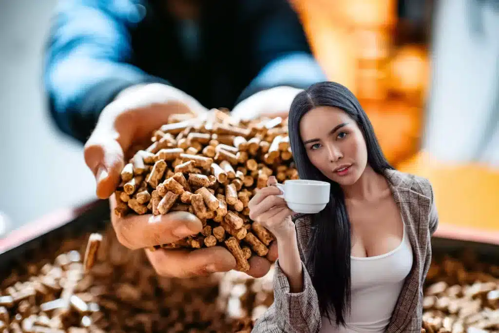 Du marc de café dans votre poêle ?