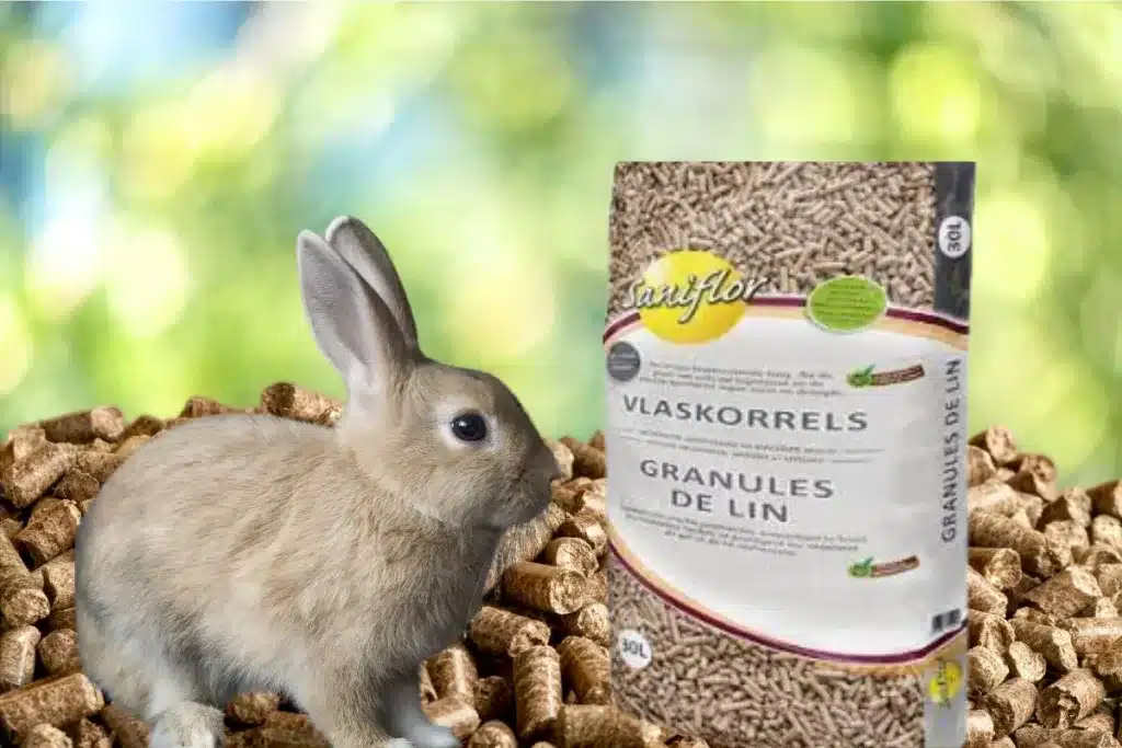 Les granulés de lin sont généralement fabriqués à partir de la fibre de tige de lin (située à l'extérieur de la couche ligneuse).